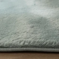 Flauschiger Teppich - Cozy Grün