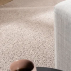 Flauschiger Teppich - Cozy Pebble Taupe