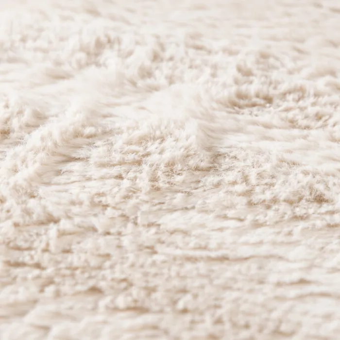 Flauschiger Teppich - Cozy Pebble Creme