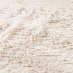 Flauschiger Teppich - Cozy Ripple Creme