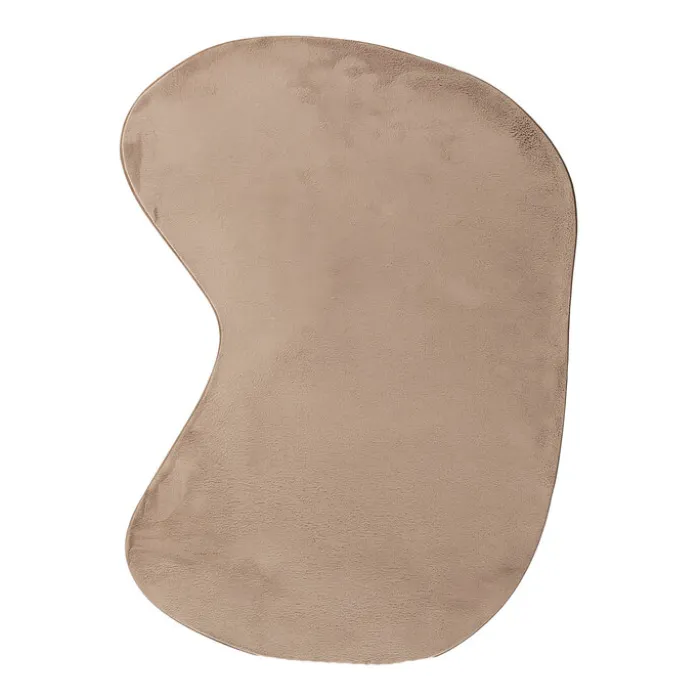 Flauschiger Teppich - Cozy Ripple Taupe