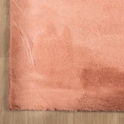 Flauschiger Teppich - Cozy Rosa