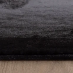 Flauschiger Teppich - Cozy Schwarz