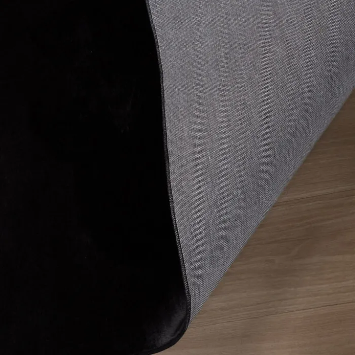 Flauschiger Teppich - Cozy Schwarz