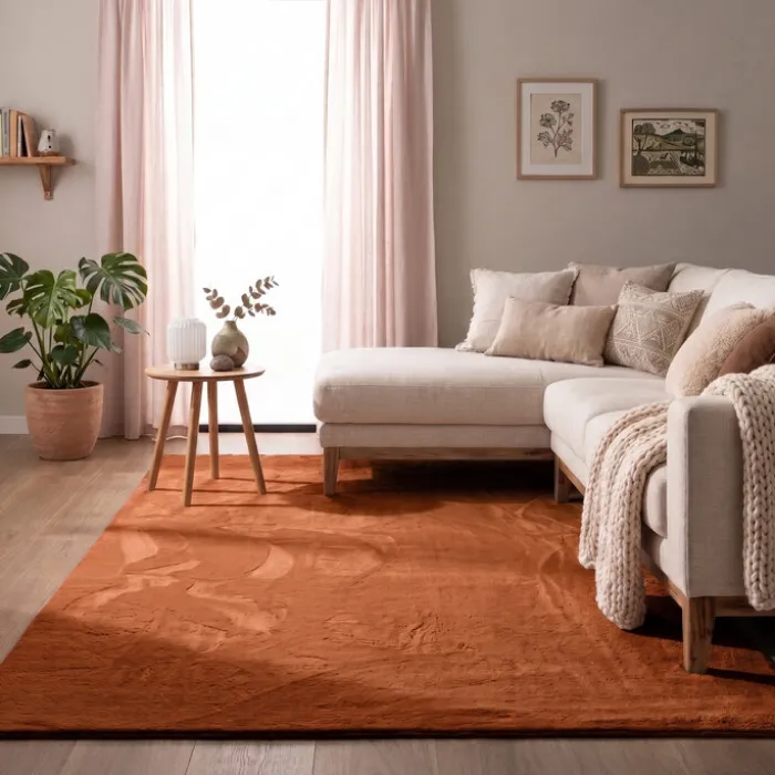 Flauschiger Teppich - Cozy Terra