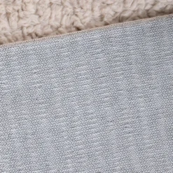 Flauschiger Teppich Rund - Bobby Creme