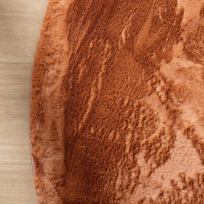 Flauschiger Teppich Rund - Cozy Terra