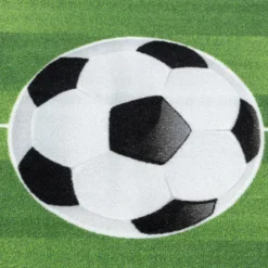 Fußballteppich - Pleun Fußballfeld Grün