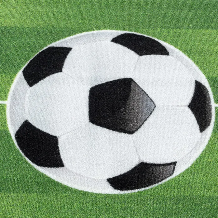 Fußballteppich - Pleun Fußballfeld Grün