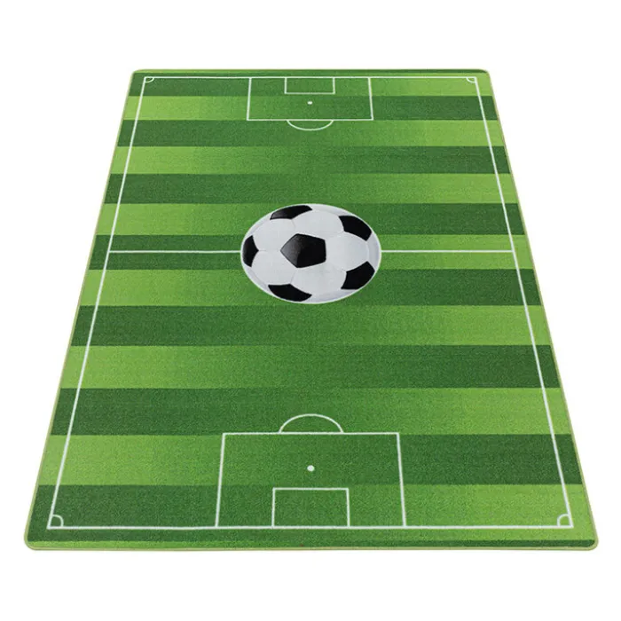 Fußballteppich - Pleun Fußballfeld Grün