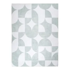 Gartenteppich Abstrakt - Groovy Tiles Grün