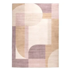 Gartenteppich Abstrakt - Groovy Shapes Pastell