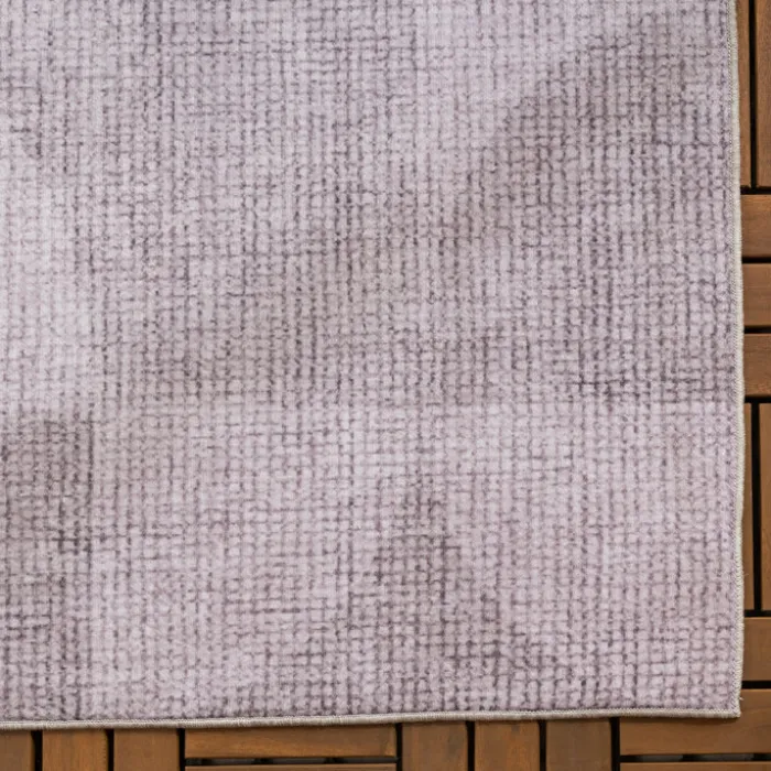 Gartenteppich Abstrakt - Groovy Tiles Grau