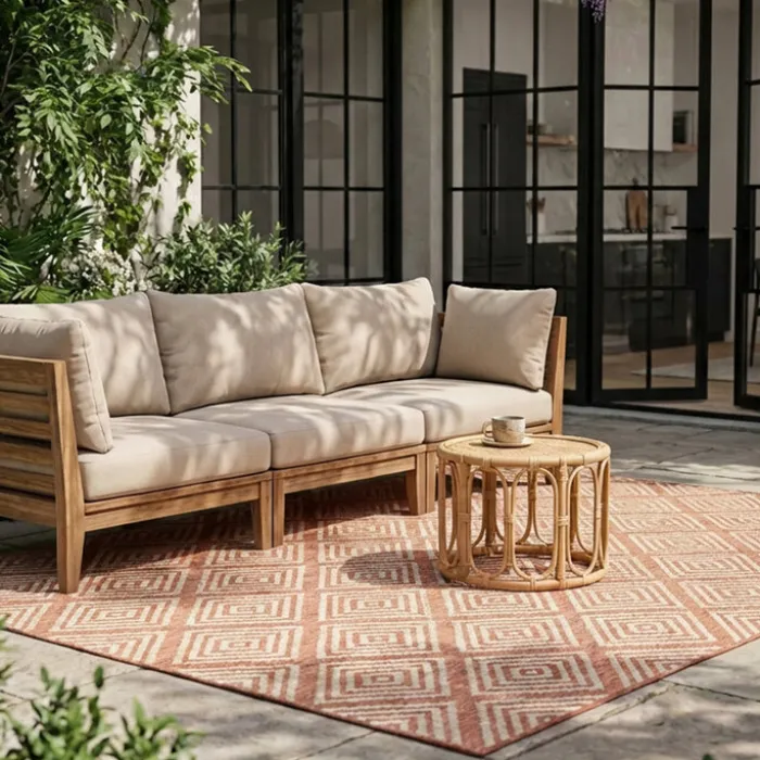 Gartenteppich - Brava Terracotta