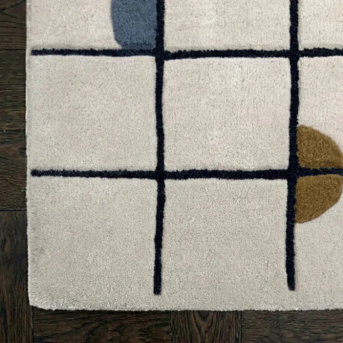 Geometrischer Teppich - Brunello Circles Bunt