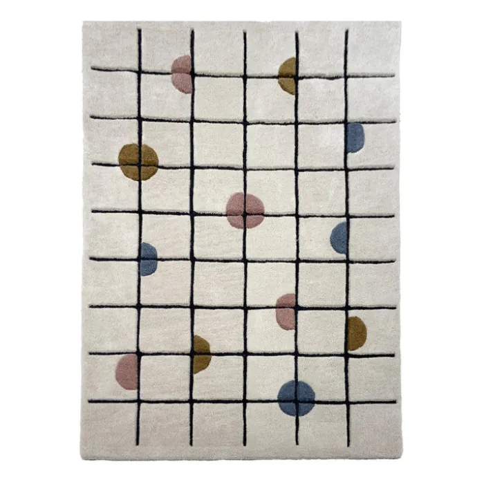Geometrischer Teppich - Brunello Circles Bunt