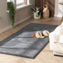 Hochflor Läufer - Comfy Supreme Anthrazit