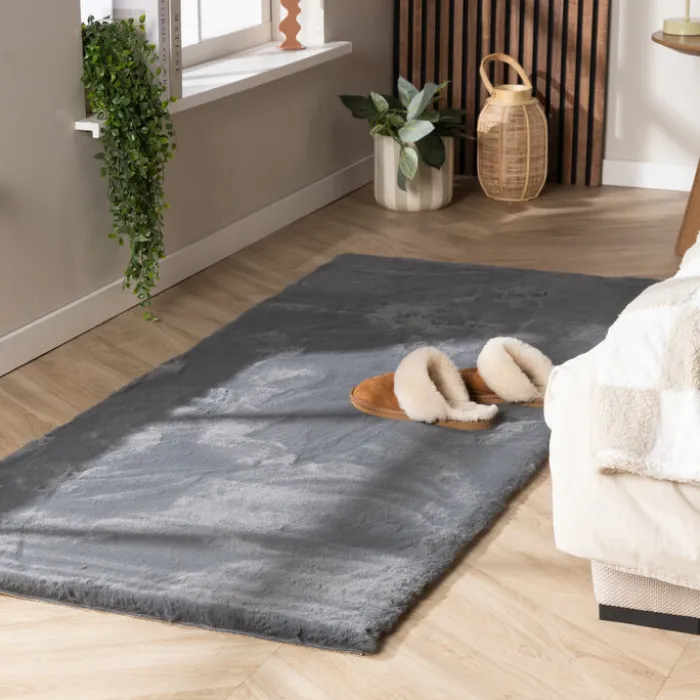 Hochflor Läufer - Comfy Supreme Anthrazit