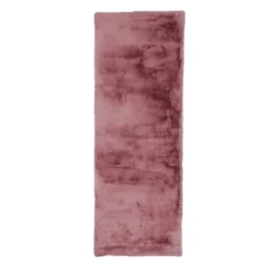Hochflor Läufer - Comfy Supreme Dunkelrosa