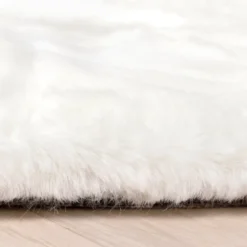 Hochflor Läufer - Comfy Supreme Weiß