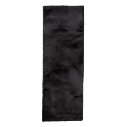 Hochflor Läufer - Comfy Supreme Schwarz