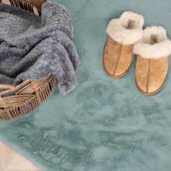 Hochflor Läufer - Comfy Supreme Türkis