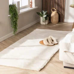 Hochflor Läufer - Comfy Supreme Creme