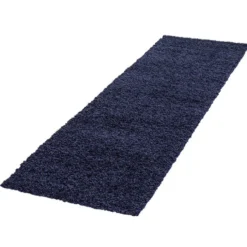 Hochflor Läufer - Life Blau - 80x250cm