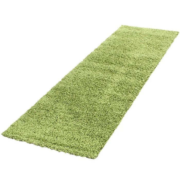 Hochflor Läufer - Life Grün - 80x250cm