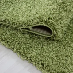 Hochflor Läufer - Life Grün - 80x250cm