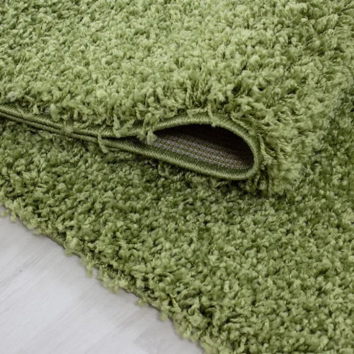 Hochflor Läufer - Life Grün - 80x250cm