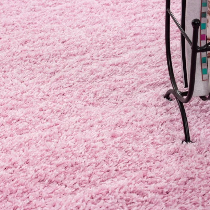 Hochflor Läufer - Life Rosa - 80x250cm