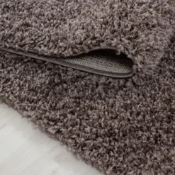 Hochflor Läufer - Life Taupe - 80x250cm