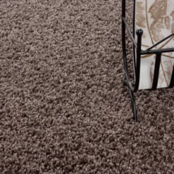 Hochflor Läufer - Life Taupe - 80x250cm
