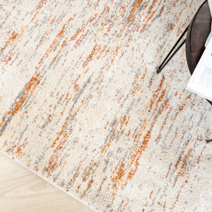 Hochflor Teppich - Blend Creme Terra