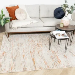 Hochflor Teppich - Blend Creme Terra