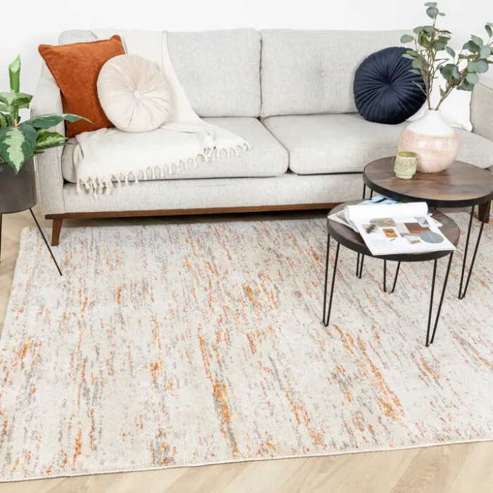 Hochflor Teppich - Blend Creme Terra