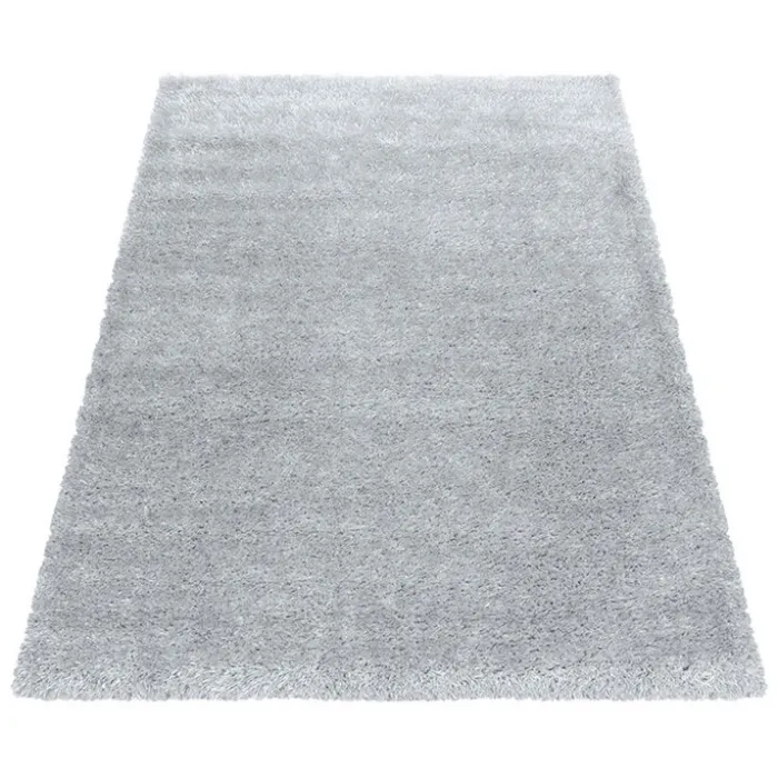 Hochflor Teppich - Blushy Hellgrau