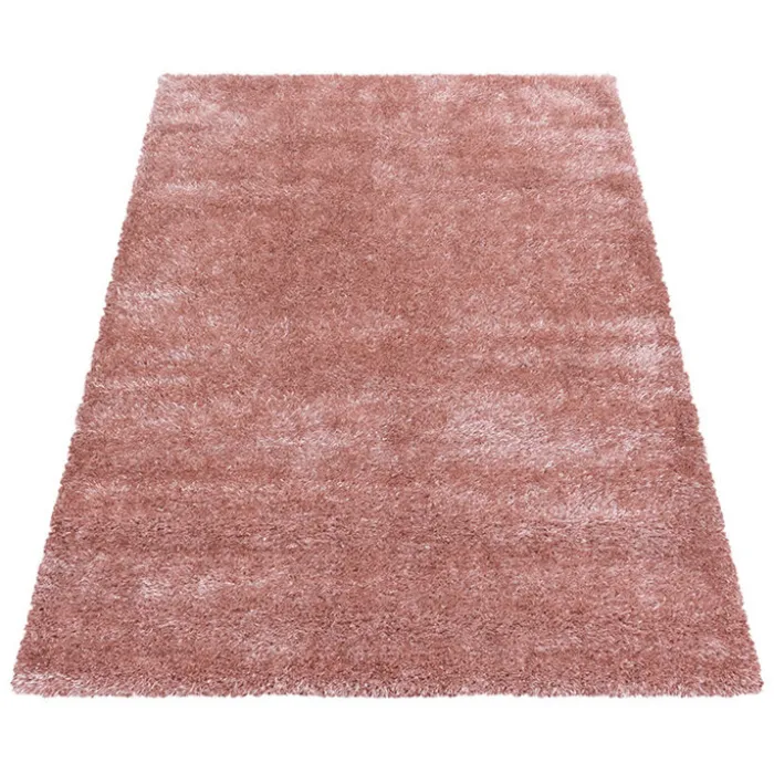 Hochflor Teppich - Blushy Rosa