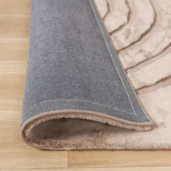 Hochflor Teppich - Carvy Arches Taupe