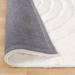 Hochflor Teppich - Carvy Arches Creme