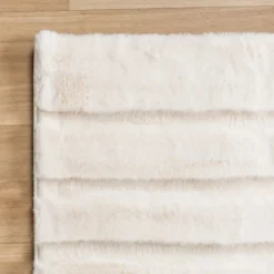 Hochflor Teppich - Carvy Arches Creme