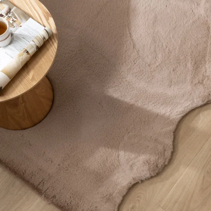 Hochflor Teppich - Comfy Supreme Wavy Taupe