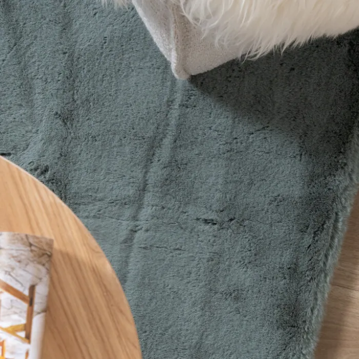 Hochflor Teppich - Comfy Supreme Türkis
