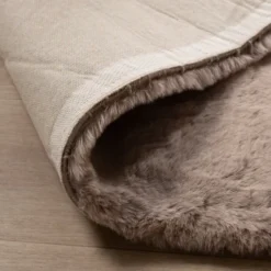 Hochflor Teppich - Comfy Supreme Taupe