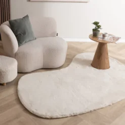 Hochflor Teppich - Comfy Supreme Ripple Creme