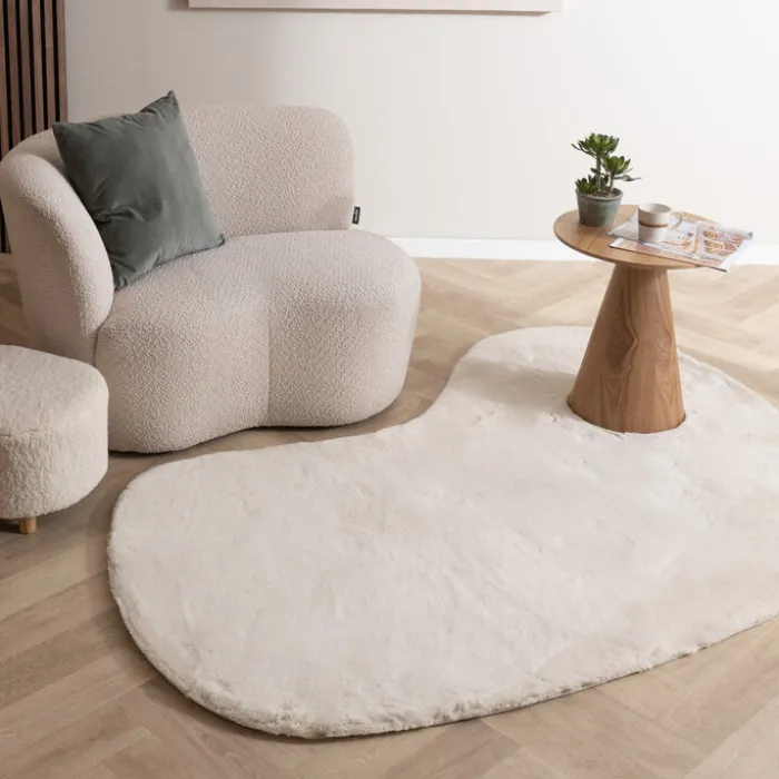 Hochflor Teppich - Comfy Supreme Ripple Creme