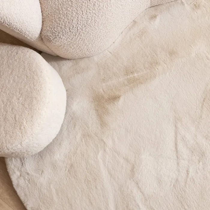 Hochflor Teppich - Comfy Supreme Pebble Creme