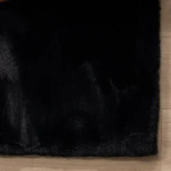 Hochflor Teppich - Comfy Supreme Schwarz
