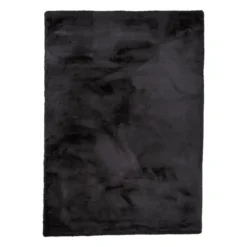 Hochflor Teppich - Comfy Supreme Schwarz